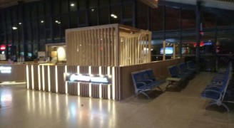 武漢高鐵站VIP店裝修工程施工現(xiàn)場_康藍(lán)裝飾公司