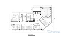 深圳合動力包裝公司辦公室設計平面布置方案