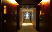 酒店客房走廊裝修實景效果