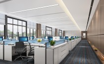 杭州鯨靈科技總部-開放式辦公區(qū)